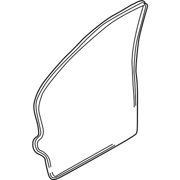 2001 Ford Focus Weather Strip - YS4Z-6120708-BA