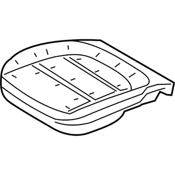 Ford LJ6Z-78632A23-G PAD - SEAT CUSHION