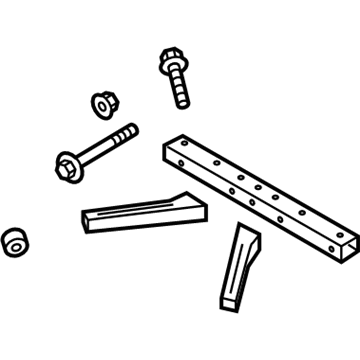 Ford KB3Z-6A023-C SUPPORT - TRANSMISSION CENTER