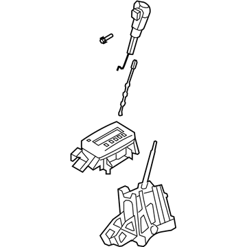 Mercury Mariner Automatic Transmission Shift Levers - 9L8Z-7210-AB