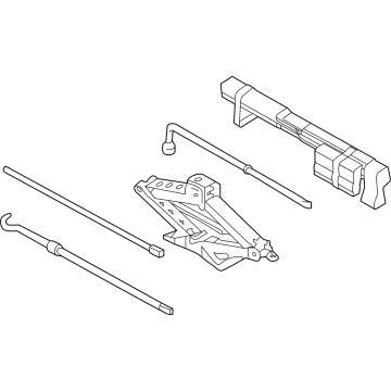 Ford NL3Z-17080-B JACK ASY - LIFTING