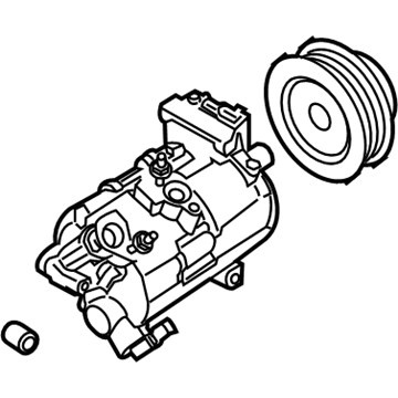 2021 Ford Mustang A/C Compressor - GR3Z-19703-G