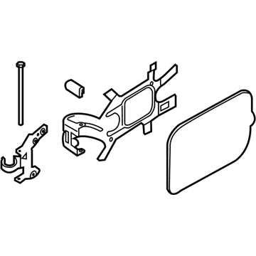 Ford BC3Z-99405A26-A Door - Fuel Tank Filler Access