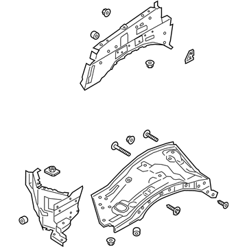 Ford KB3Z-16C275-B REINFORCEMENT