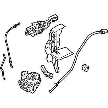 2015 Ford Focus Door Latch Assembly - F1EZ-54219A65-H