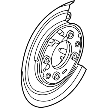 Ford DC3Z-2B636-C Plate - Support