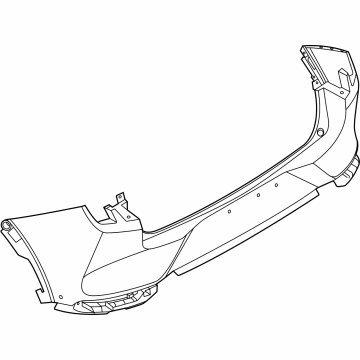 Ford Mustang Mach-E Bumper - LJ8Z-17K835-AAPTM