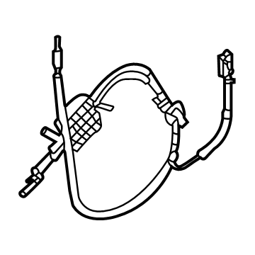 2024 Ford F-250 Super Duty Door Latch Cable - ML3Z-15221A01-D