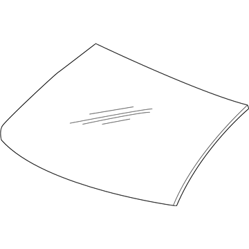 Ford 6W7Z-5442006-A Glass - Back Window