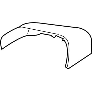 Ford LB5Z-17A703-D COVER - MIRROR HOUSING