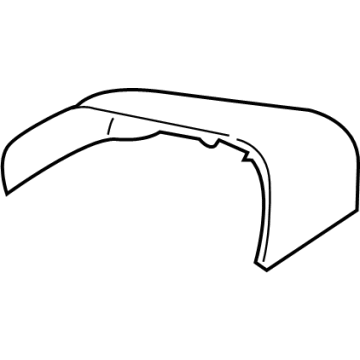 2023 Ford Explorer Mirror Cover - LB5Z-17D742-CA