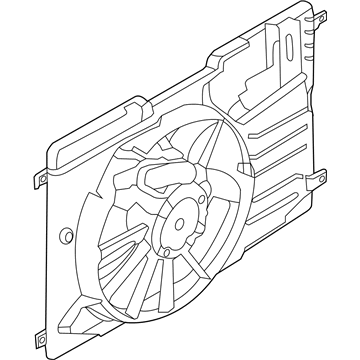 2019 Ford Escape Fan Blade - GV6Z-8C607-A