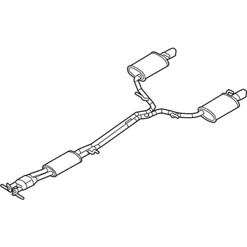 2010 Ford Flex Catalytic Converter - AA8Z-5230-C