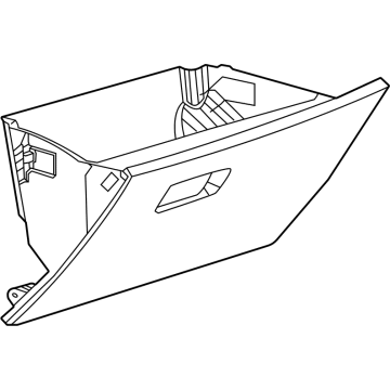 Ford LJ8Z-5806024-AA DOOR ASY - GLOVE COMPARTMENT