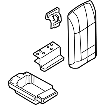 Ford 7N7Z-5406024-AA Armrest Assembly - Console