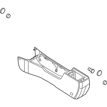 Mercury Milan Center Console Base - 8E5Z-54045A36-DF