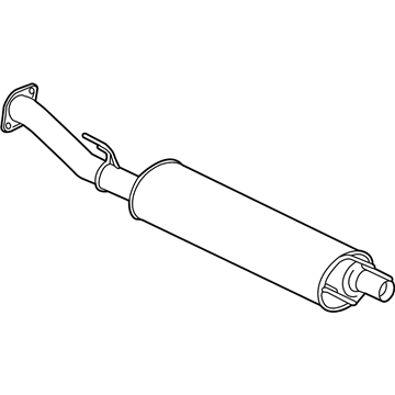 Ford CK4Z-5230-E Rear Muffler Assembly