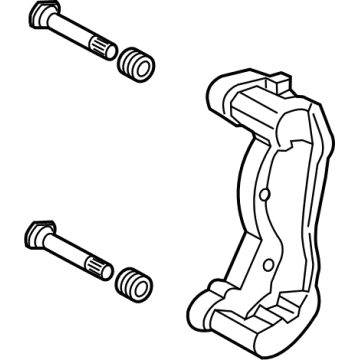 2022 Ford E-Transit Brake Caliper Bracket - LK4Z-2B292-B