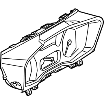 2023 Ford Transit Instrument Cluster - NK4Z-10849-AP