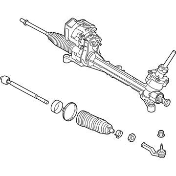 Ford LX6Z-3504-AA GEAR - RACK AND PINION STEERIN