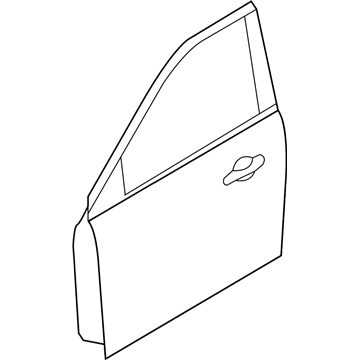 Ford FB5Z-7820124-A Door Assembly - Front