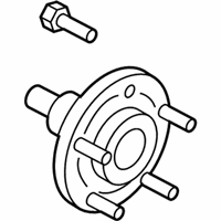 Ford Escape Wheel Hub - YL8Z-1109-AA Hub Assembly - Wheel