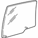 Ford 2L1Z-7825712-BB Glass And Channel Assembly