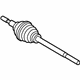 Ford KV6Z-3B436-Y JOINT AND STUB SHAFT ASY