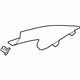 Ford BA1Z-7803598-AA Moulding - Windshield