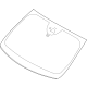 Ford NZ6Z-7803100-A GLASS - WINDSCREEN