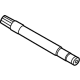 Ford MB3Z-3B436-C SHAFT - FRONT AXLE