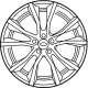 Ford HB5Z-1007-A Wheel Assembly