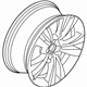 Ford FA1Z-1007-A Wheel Assembly