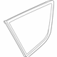 Ford FM5Z-5829710-B Glass - Quarter Window