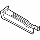 Ford CV6Z-78108K39-A Cross Member Assembly - Front