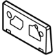 Ford M1PZ-17A385-AA BRACKET - LICENSE PLATE