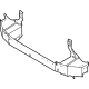 Ford NZ6Z-17757-A BUMPER ASY - FRONT