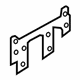 Ford JL7Z-7823834-A FASTENER - DOOR TRIM