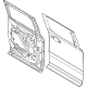 Ford PC3Z-1624630-A DOOR ASY - REAR - LESS HINGES