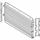 Ford FR3Z-19712-A Condenser Assembly